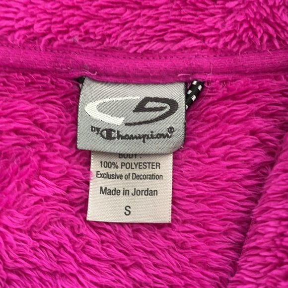C9 by Champion Fuchsia Fleece Hooded Jacket S - Picture 6 of 7